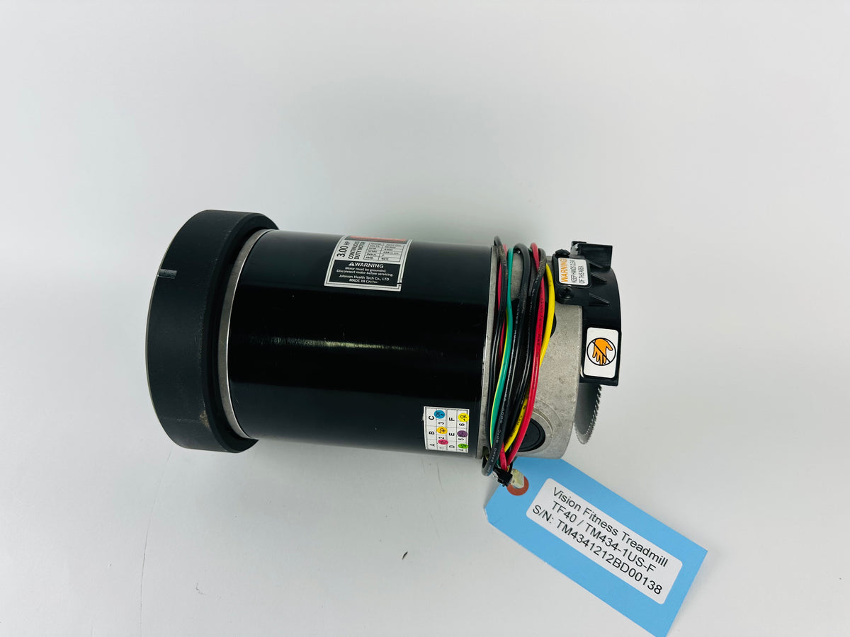 Vision Fitness TF40 Treadmill DC Drive Motor 3.0HP JM12 001 MP141