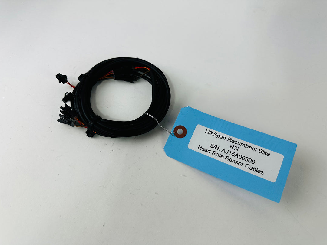 LifeSpan R3i Recumbent Bike Heart Rate Sensor Wire Harness Cable (DC150)