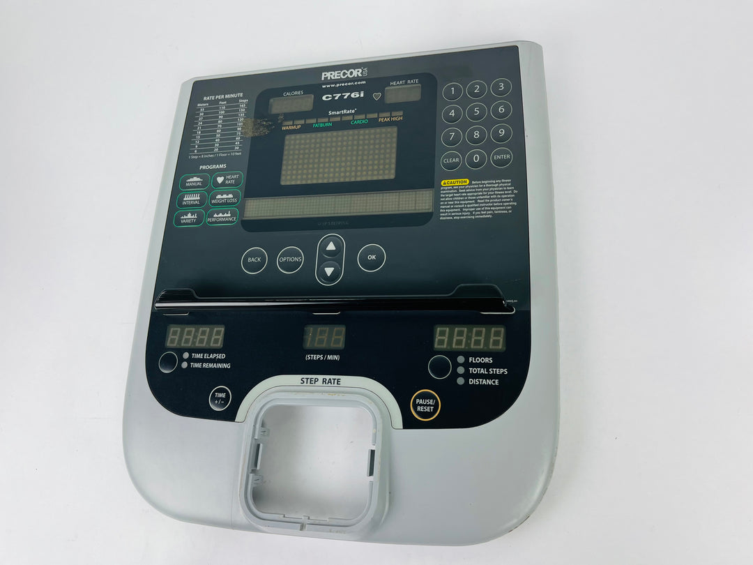 Precor C776i Upright Stepper Climber Display Console Panel (CP487)