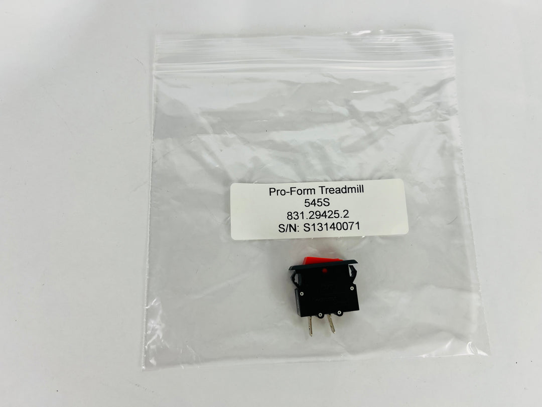 Pro-Form 545S 831.29425.2 Treadmill Power Switch On Off (PP117)