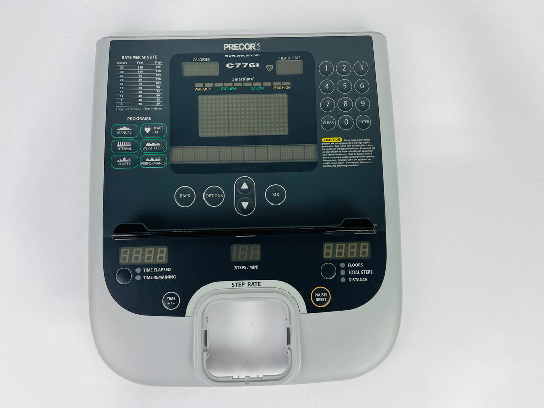 Precor C776i Upright Stepper Climber Display Console Panel (CP484)