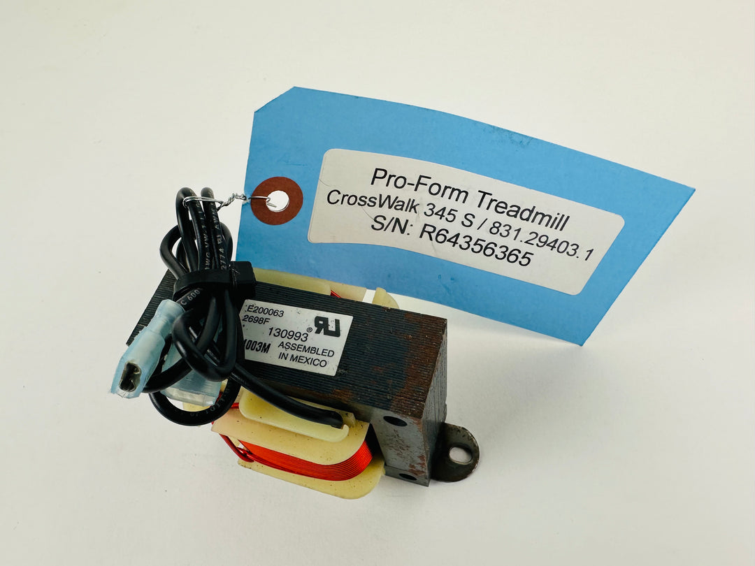 Pro-Form CrossWalk 345 S Treadmill Motor Choke Transformer 130993 (CT37)