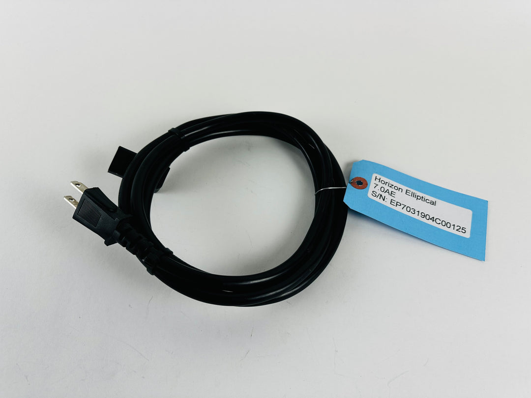 Horizon 7.0AE Elliptical AC Power Supply Cable Line Cord (SC112)