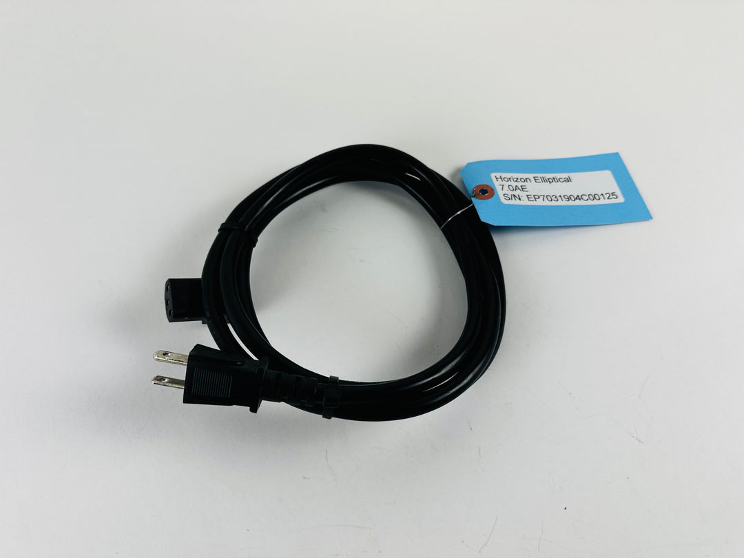 Horizon 7.0AE Elliptical AC Power Supply Cable Line Cord (SC112)