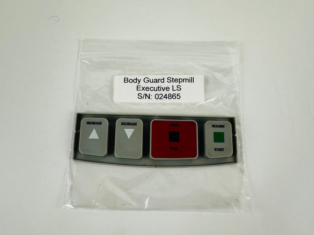 BodyGuard Executive LS Stepmill Increase Decrease Console Plastic Button (KP83)