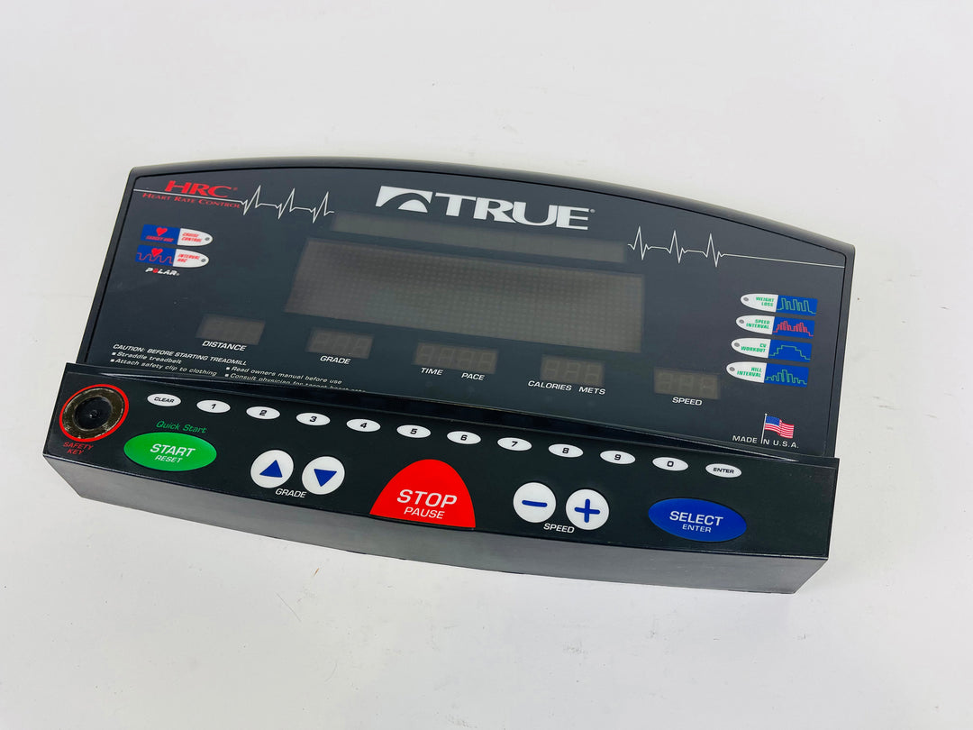 True Fitness 850 ZTX 850PEX 825 P Treadmill Display Console Panel CP6