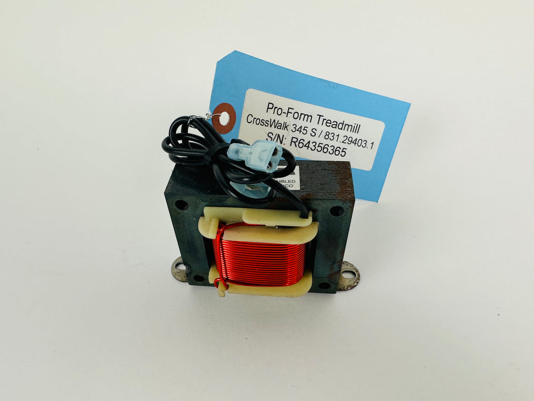 Pro-Form CrossWalk 345 S Treadmill Motor Choke Transformer 130993 (CT37)