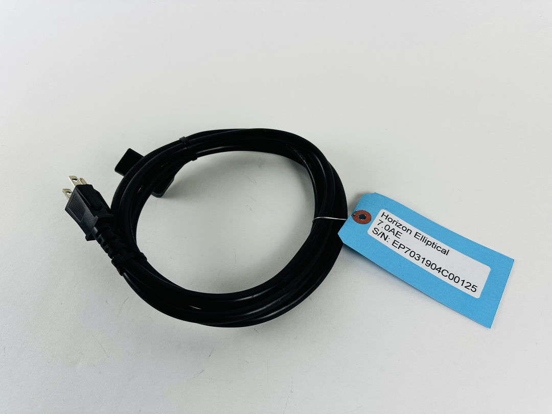 Horizon 7.0AE Elliptical AC Power Supply Cable Line Cord (SC112)