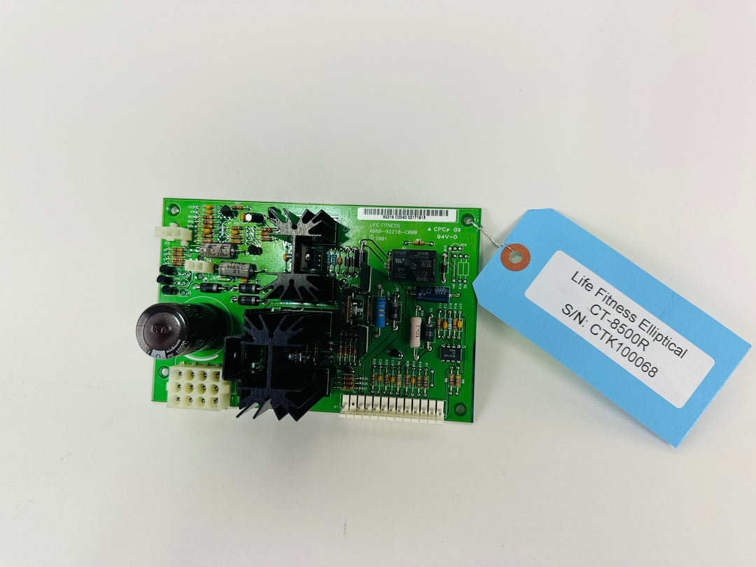 Life Fitness CT-8500R Elliptical Lower Control Board A080-92218-C000 (BP391)