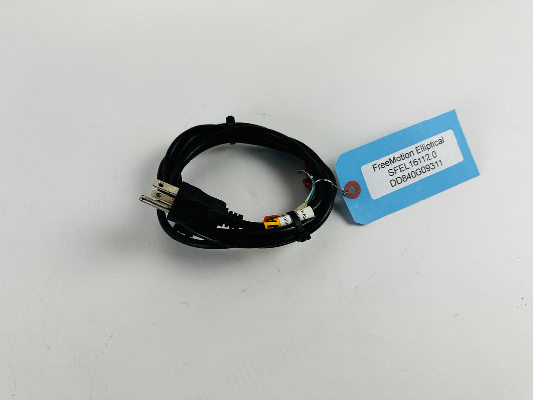 FreeMotion SFEL 16112.0 Elliptical AC Power Supply Cable Line Cord (SC81)