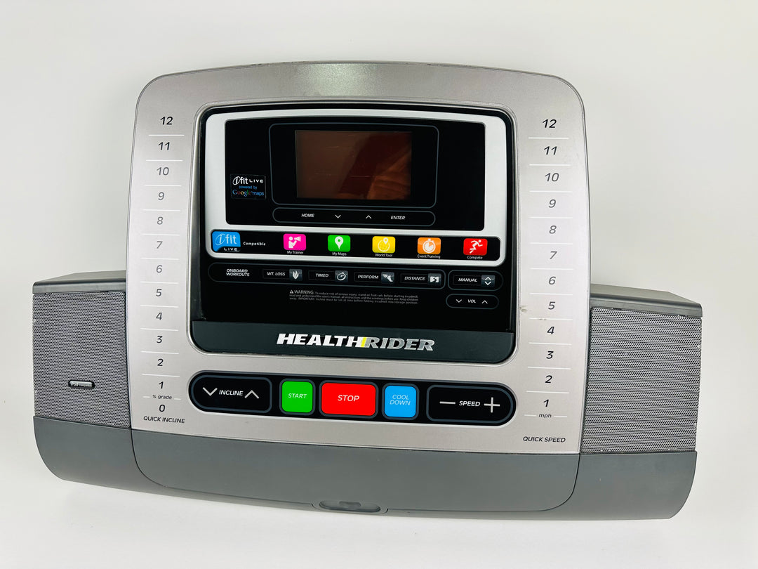 HealthRider H79t HRTL80510.2 Treadmill Display Console Panel (CP429)