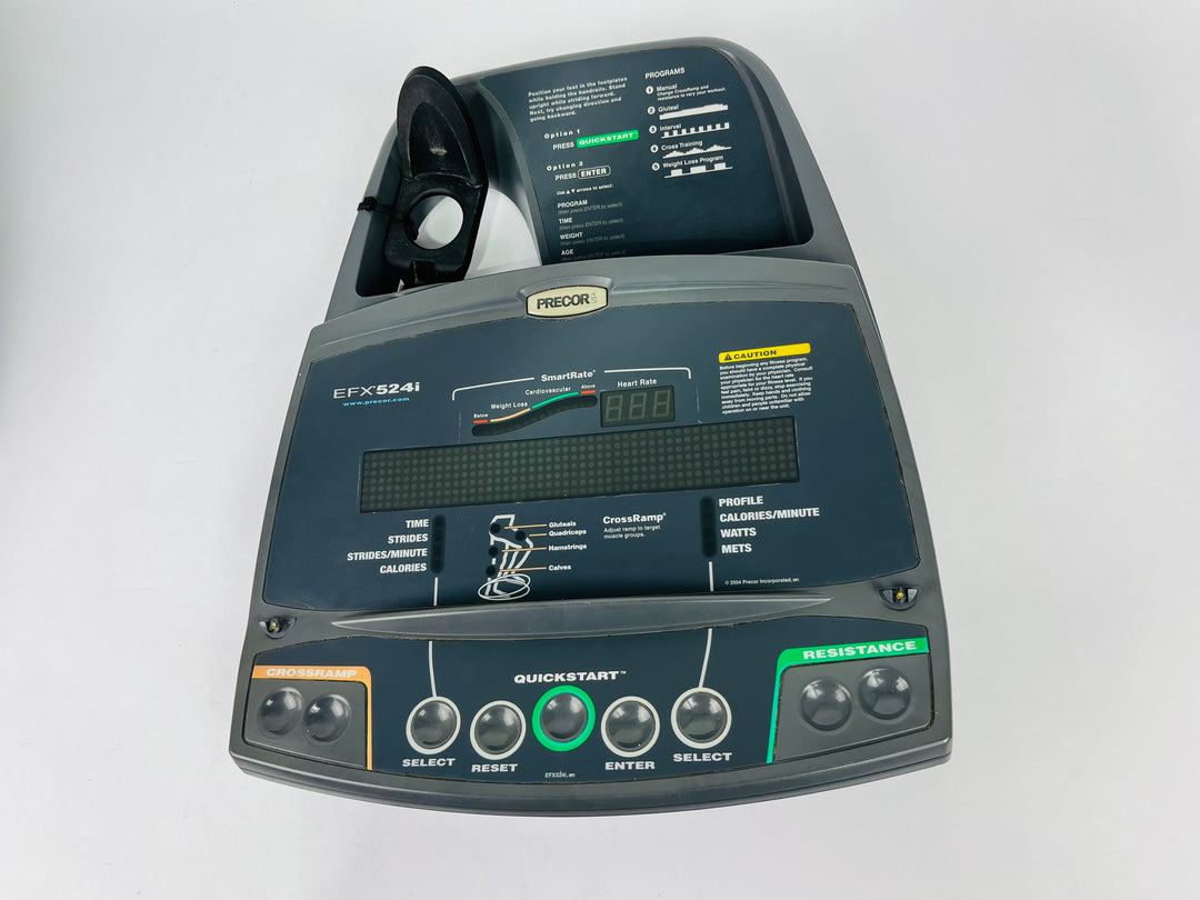 Precor EFX 524i Elliptical Display Console Panel (CP489)