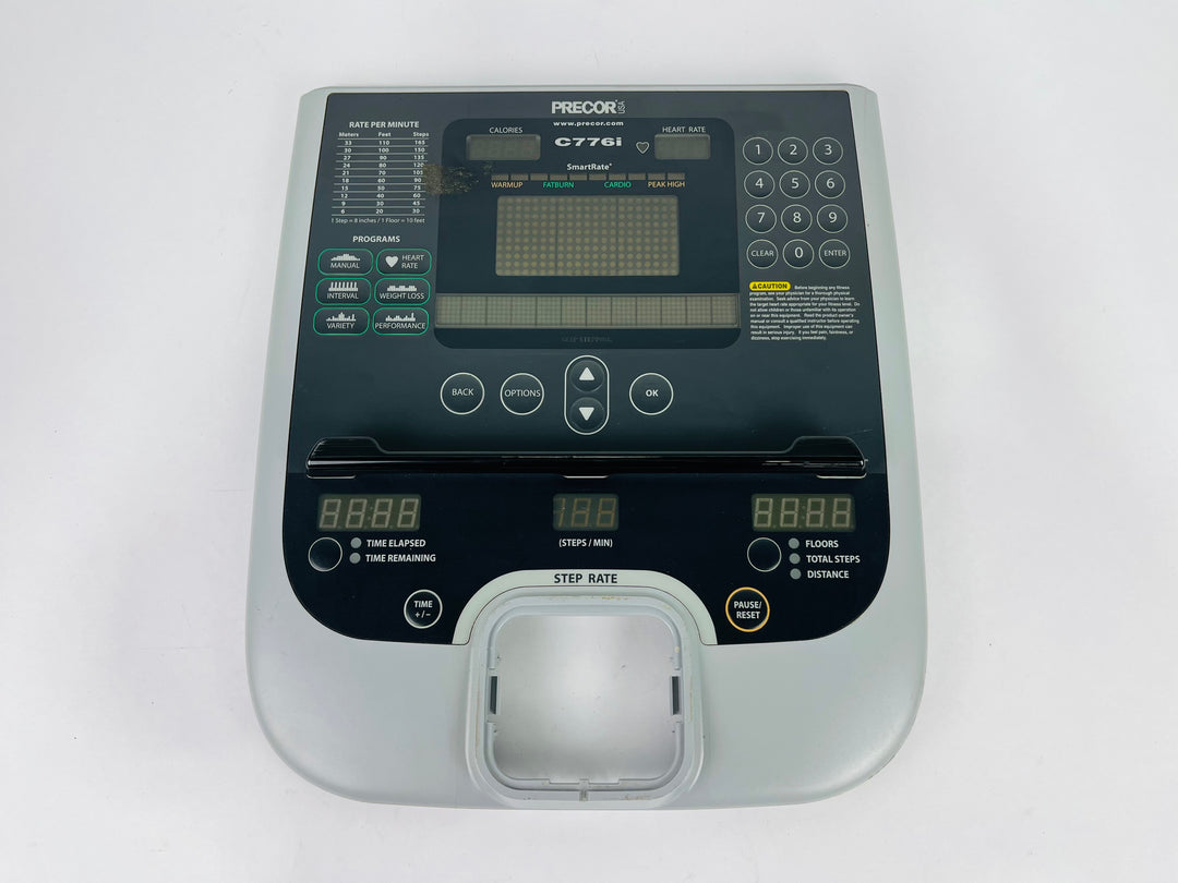 Precor C776i Upright Stepper Climber Display Console Panel (CP487)