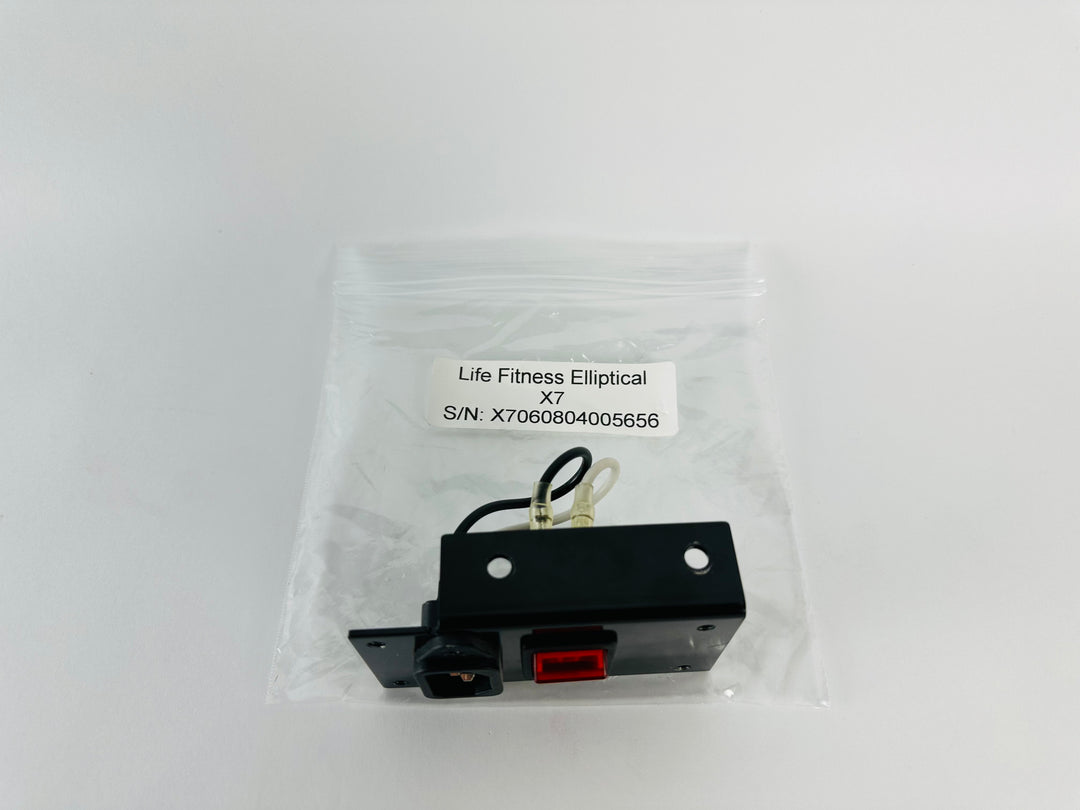 Life Fitness X7 Elliptical Power Connector and On/Off Switch (PP33)