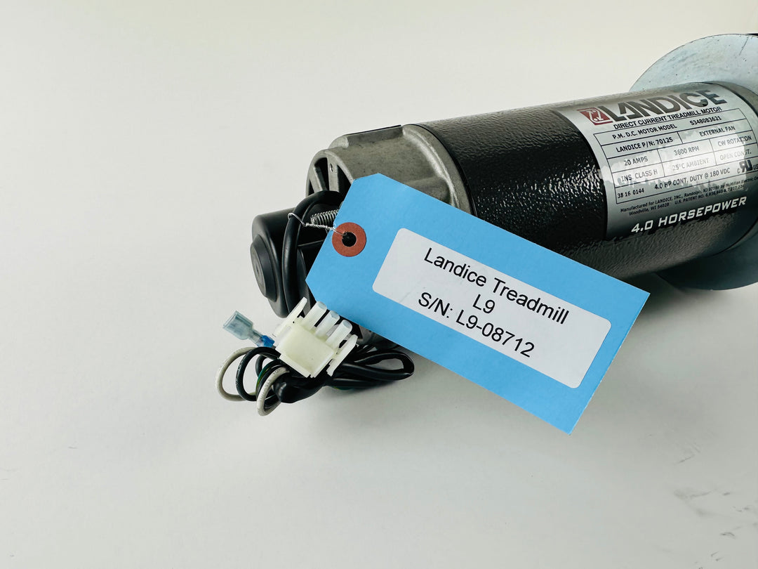 Landice L9 Treadmill DC Drive Motor 4.0HP S3480B3621 (MP178)