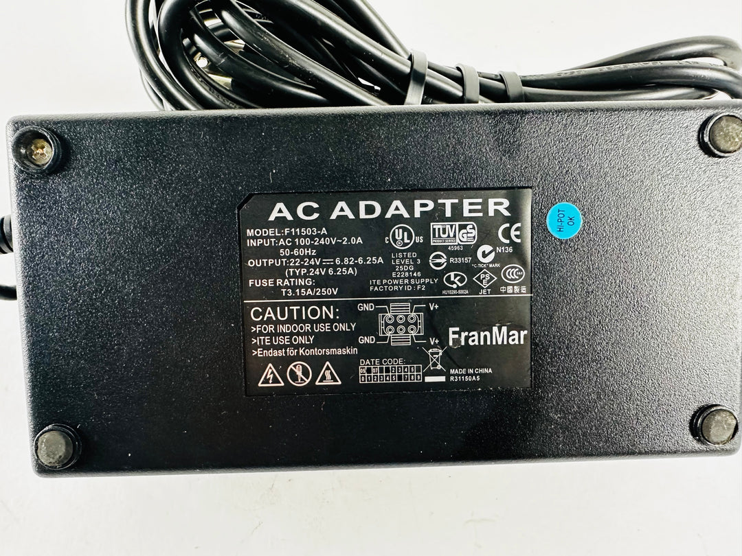 Octane Fitness Q45CE Elliptical Power Supply AC Adapter Line F11503-A (SC133)