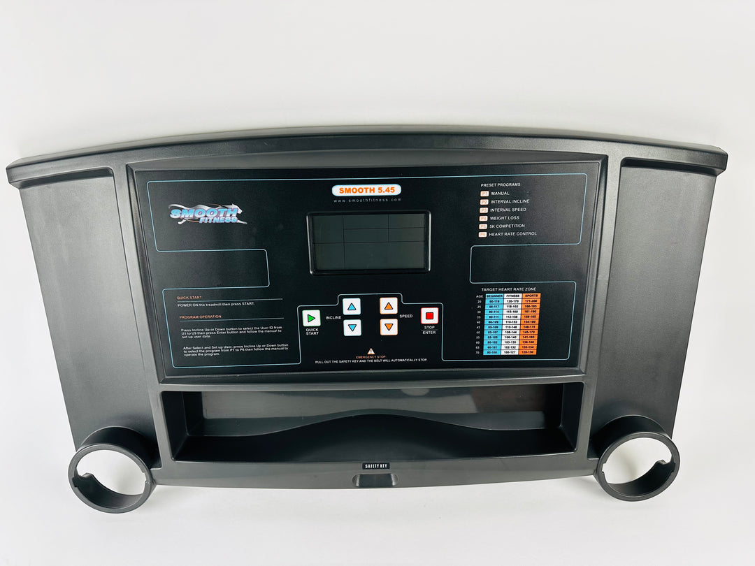 Smooth 5.45 Treadmill Display Console Panel (CP387)