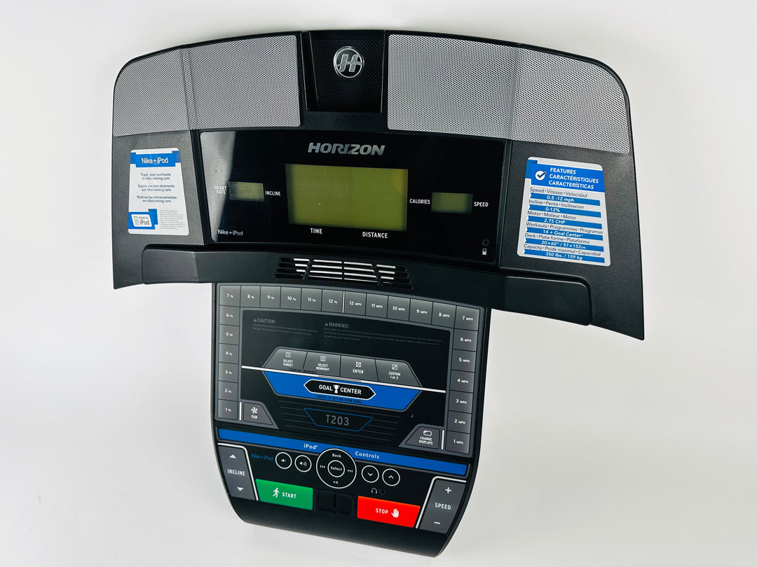 Horizon T203 Treadmill Display Console Panel (CP386)