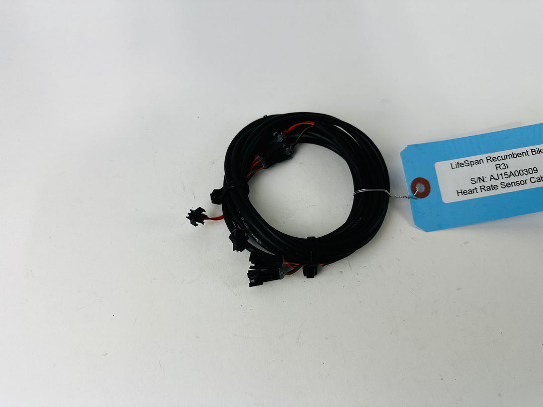 LifeSpan R3i Recumbent Bike Heart Rate Sensor Wire Harness Cable (DC150)