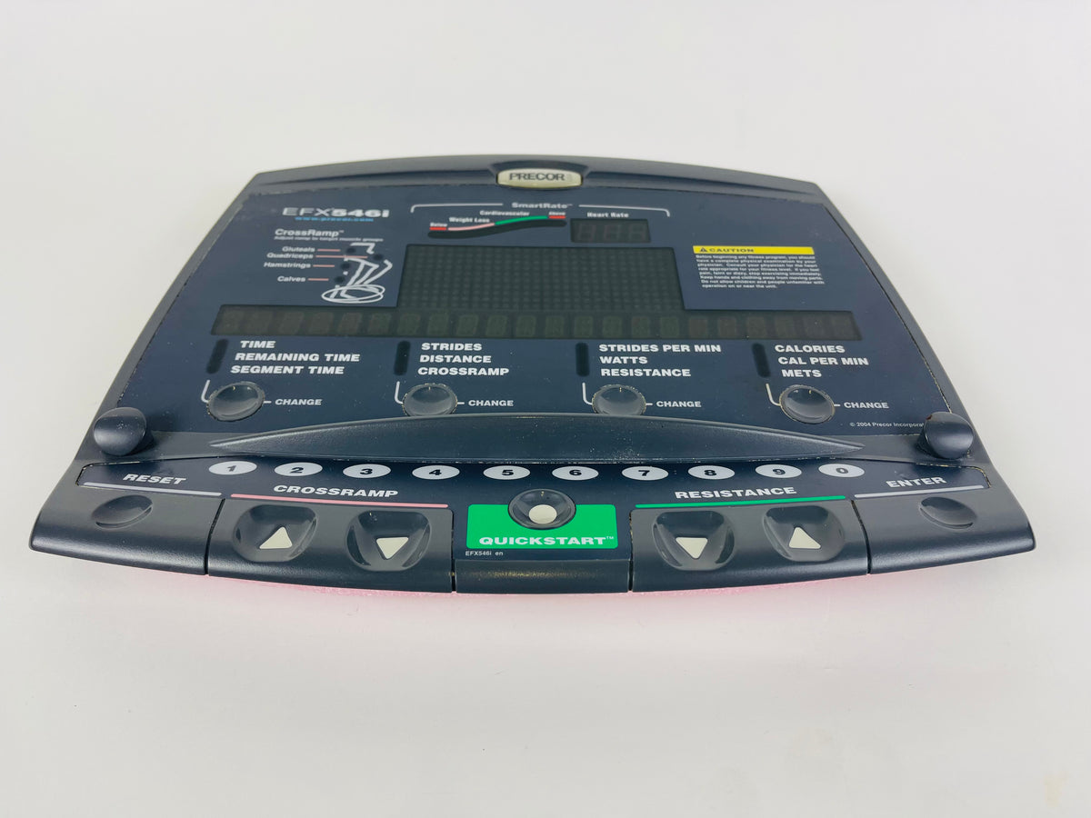 Precor EFX 546i Elliptical Display Console Panel (CP165)